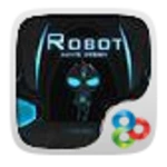 robot golauncher ex theme android application logo